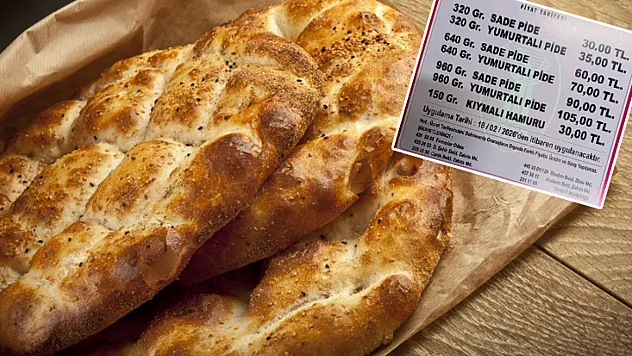 İşte Ramazan'a günler kala pide fiyatları
