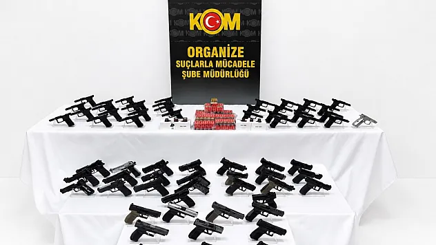 İzmir'de Organize Sanayide silah imalathanesine operasyon