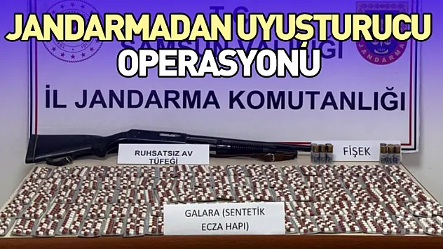 Jandarmadan Uyuşturucu Operasyonu
