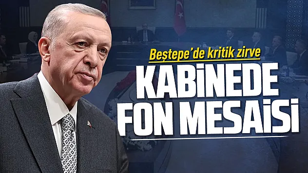 Kabine bugün toplanıyor: Gündemde fon soruşturması var