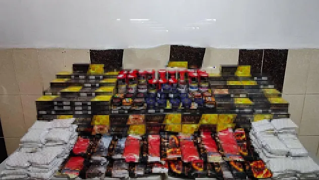 Kaçak tütüne darbe: 4 milyon liralık ürün ele geçirildi