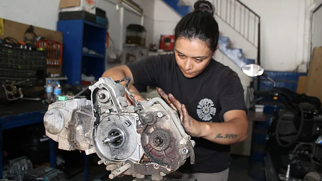 Kadın azmi sanayide parlıyor