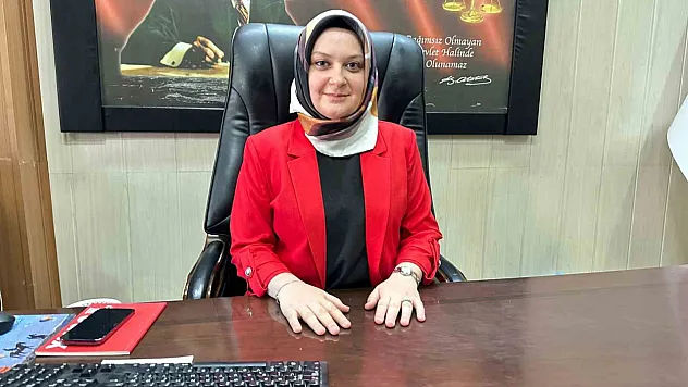 Kadın başkan görevde