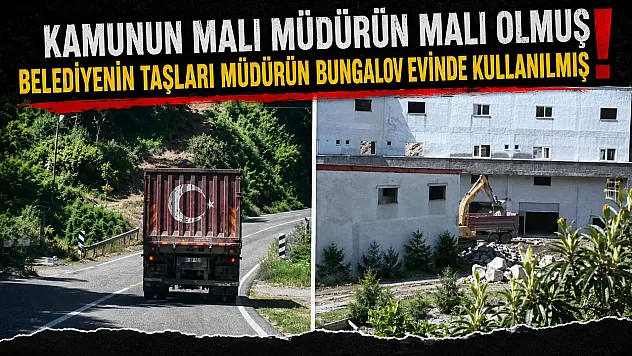 Kamunun malı Müdürün malı olmuş