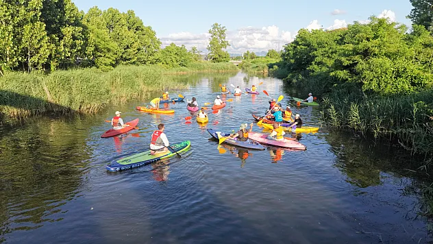 Kano sporcuları Terme'ye hayran kaldı