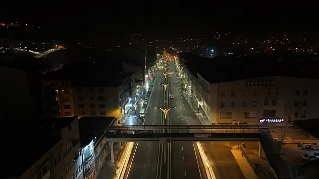 Karabük'te Zonguldak ve Yenice caddeleri baştan sona yenilendi