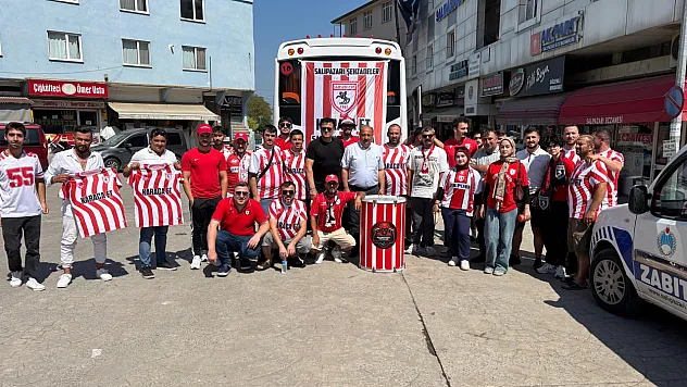 Karadeniz derbisi öncesi coşkulu uğurlama