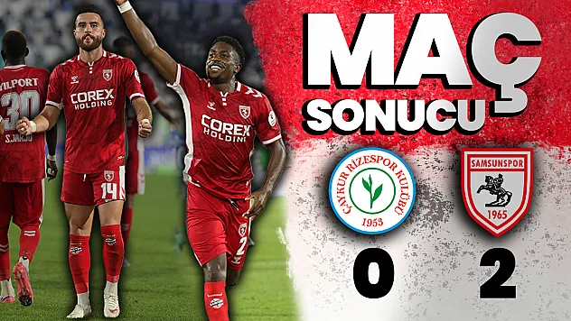 Karadeniz derbisinde zafer Samsunspor'un