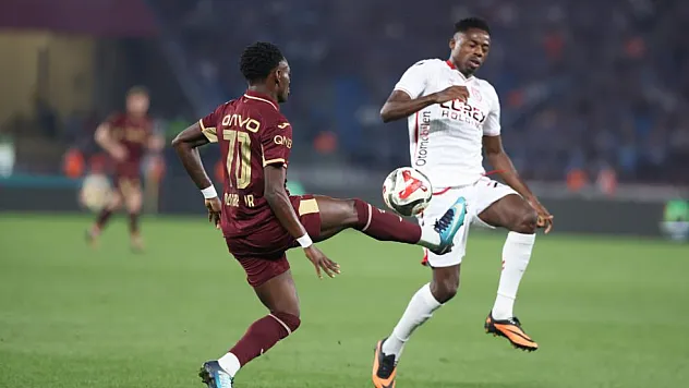 Karadeniz Derbisinden 1 Puan! Trabzon'da Puanlar Paylaşıldı!