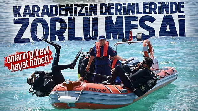 Karadeniz'in 'Mavi Vatan' bekçileri: DEGAK Timi zorlu sularda hayat kurtarıyor