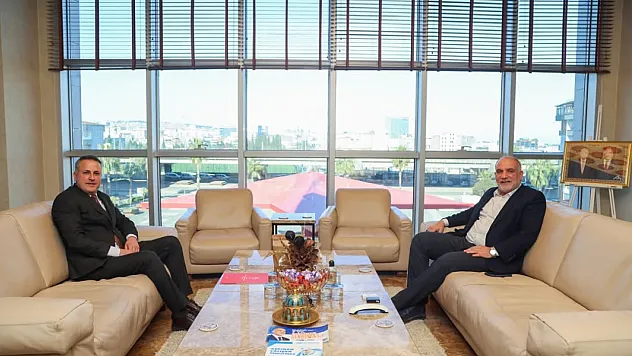 Karadeniz Tarımsal Araştırma Enstitüsünden Canik Belediye Başkanı Sandıkçı'ya ziyaret