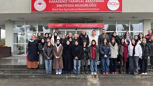Karadeniz Tarımsal Araştırma Enstitüsü öğrencileri tarım ve bilimle buluşturuyor