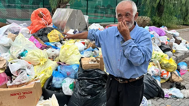 Karşıyaka'da çöp dağları tepki çekti