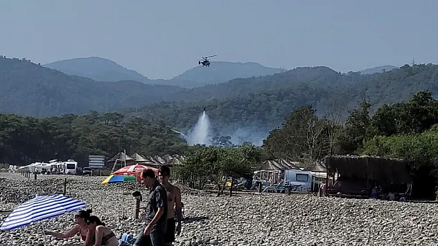 Katrancı koyu yangın kontrol altında