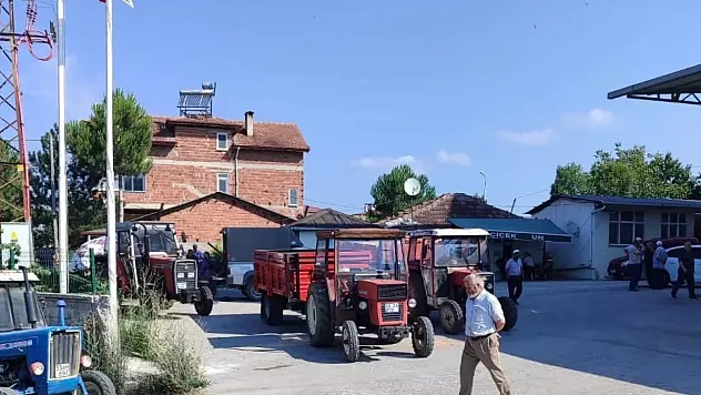 Kavak'ta 2 bin 20 ton ürün teslim edildi