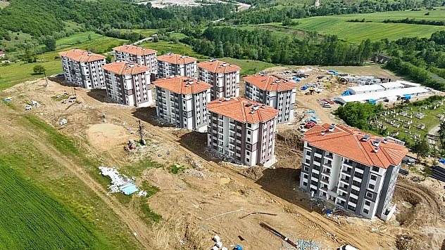 Kavak TOKİ'de 212 konut için kura heyecanı