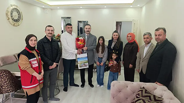 Kaymakam Ayvat'tan anlamlı bayram ziyareti
