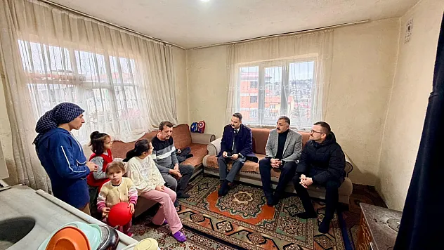 Kaymakam Ayvat'tan anlamlı ziyaret