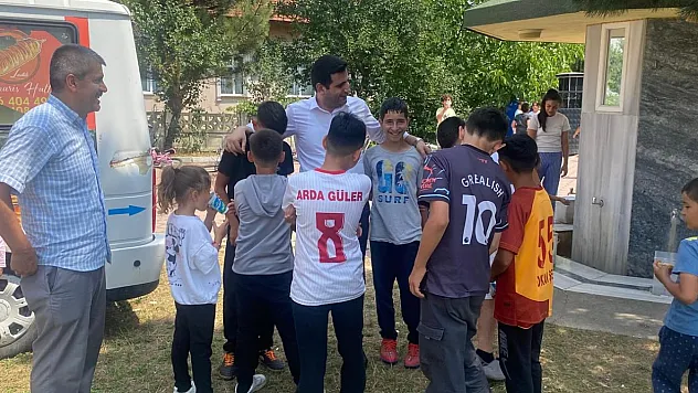 Kaymakam Özbalta, yaz Kur'an kursu öğrencileriyle piknik yaptı