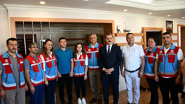 Kaymakam Özgür Kaya Vezirköprü'ye veda etti