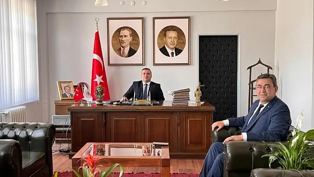 Kaymakam Ünal'a hayırlı olsun dileği