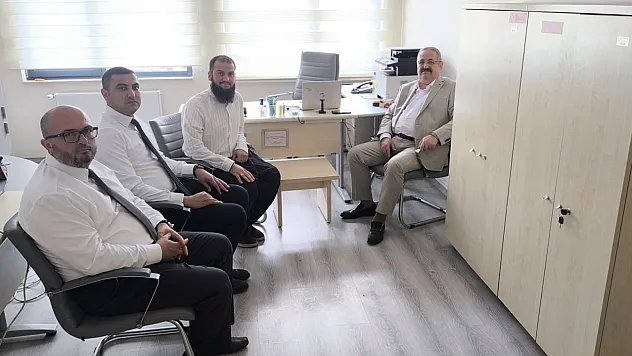 Kaymakam Sağlam'dan 15 Temmuz gazisine ziyaret