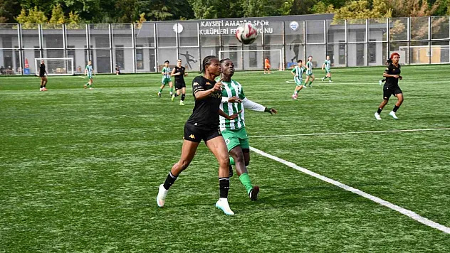 Kayseri Kadın FK'dan Şile Bilgidoğa'ya Gol yağmuru