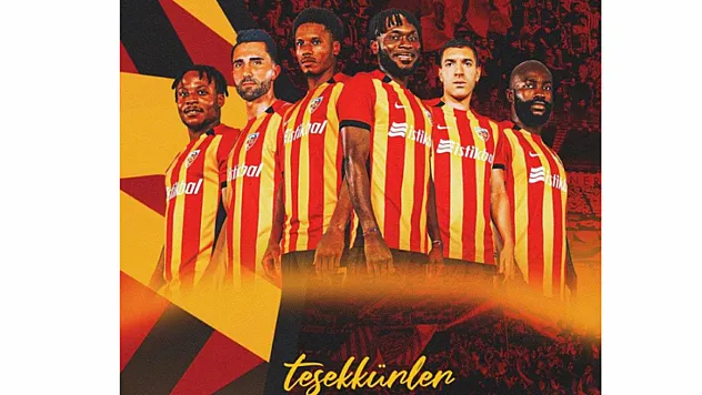 Kayserispor, 6 futbolcu ile yollarını ayırdı