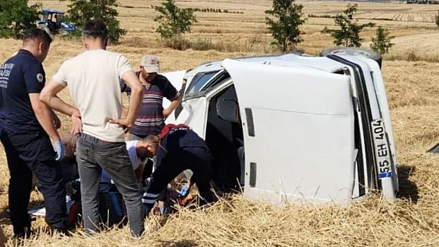 Kazada ağır yaralanan 86 yaşındaki adam yaşamını yitirdi