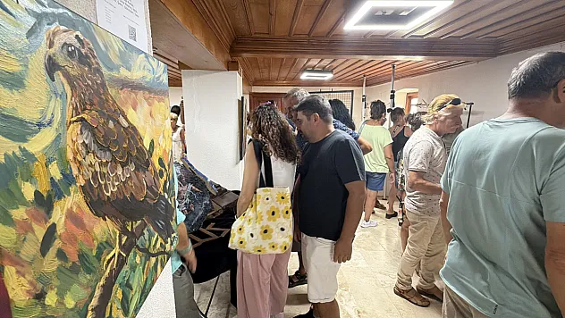 Kazdağları'nın kuşları sanata ilham oldu
