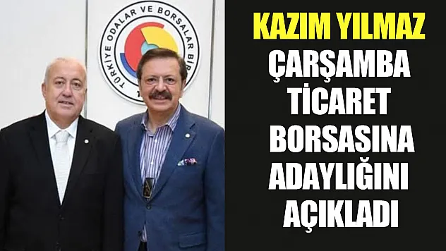 Kazım Yılmaz adaylığını açıkladı