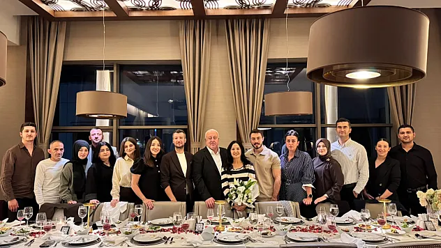 Kazım Yılmaz, Borsa Personeliyle Veda Yemeğinde Bir Araya Geldi