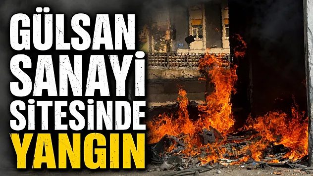 Kentsel dönüşüm alanındaki boş dükkanda alevler yükseldi