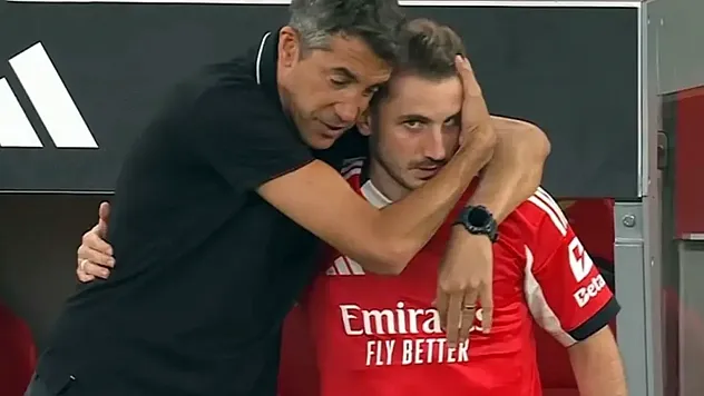 Kerem Benfica'ya bu fotoğrafla veda etti