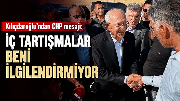 Kılıçdaroğlu'ndan yeni parti tartışmalarına net yanıt