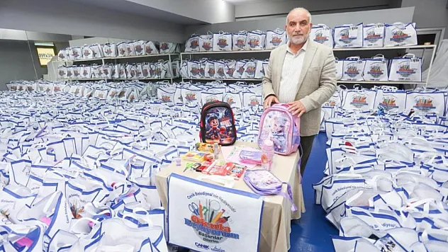 Kırtasiye seti belediyeden