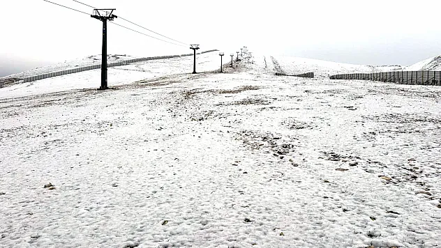 Kış geliyor ! Samsun'a kar yağdı