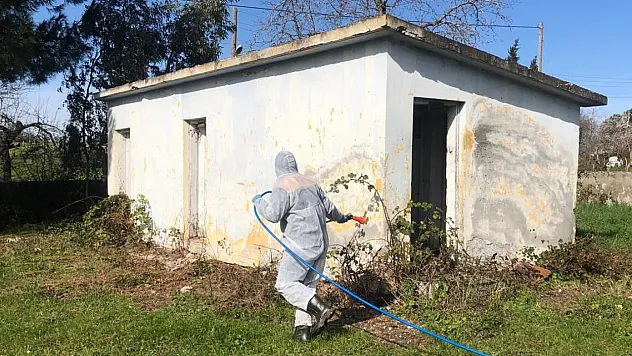 Kışlak ilaçlama seferberliği başlatıldı