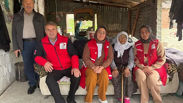 Kızılay Vezirköprü'den ihtiyaç sahibi ailelere destek