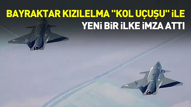 KIZILELMA'dan dünya havacılık tarihinde bir ilk