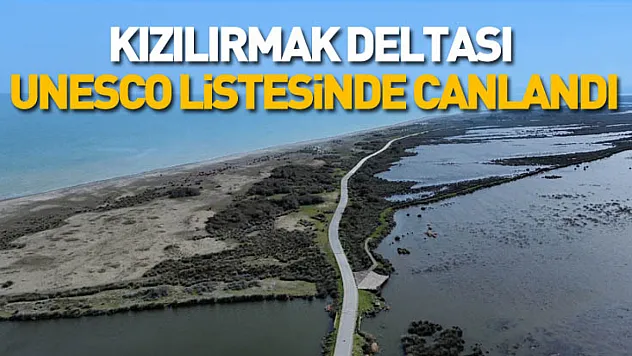 Kızılırmak Deltası Kuş cenneti UNESCO listesinde canlandı