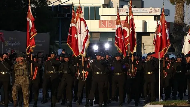 KKTC'de 20 Temmuz Barış ve Özgürlük Bayramı resmi törenle kutlandı