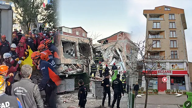 Kocaeli'de çöken binanın enkazından 2 kişinin cansız bedeni çıkarıldı