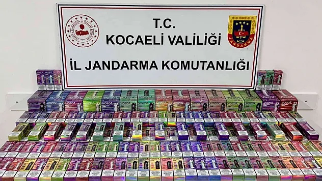Kocaeli'de kaçakçılık operasyonu