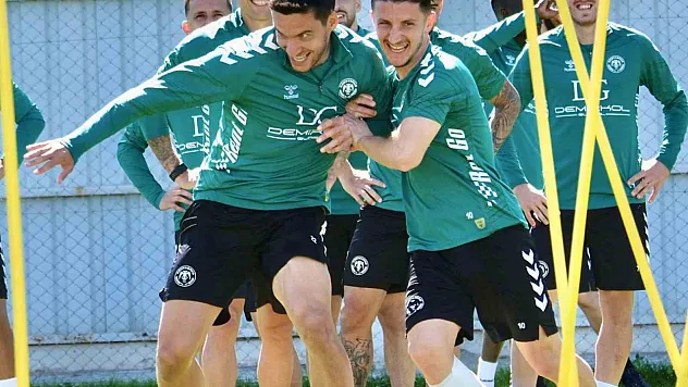 Konyaspor, Galatasaray maçının hazırlıklarını tamamladı