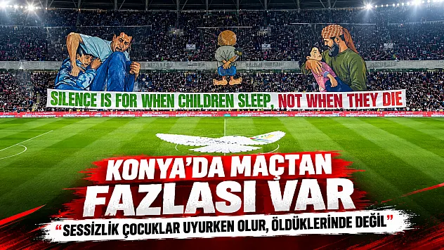 Konyaspor ve Filistin Millî Takımı Dostluk Maçında Buluştu