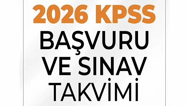 KPSS ne zaman? 2026 lisans önlisans ortaöğretim KPSS sınavı başvuru tarihi