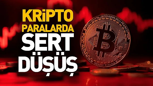 Kripto paralarda sert düşüş: Bitcoin ve Ethereum çakıldı