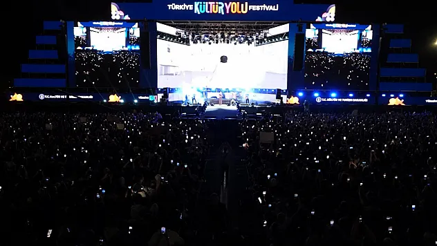 Kültür yolu festivali'nde hafta sonu çoşkusu