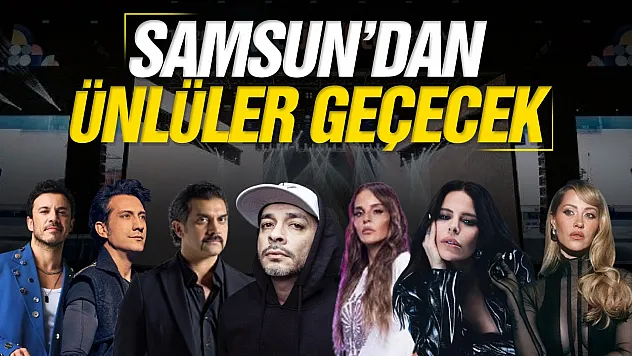 Kültür Yolu Festivali Samsun'da